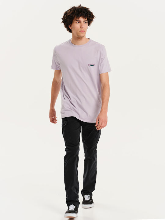 T-shirt Μωβ