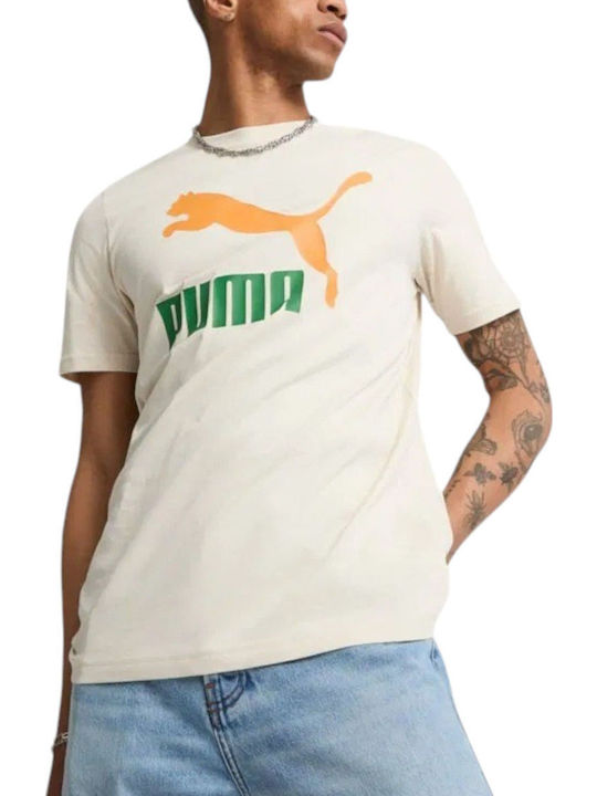 PUMA Classics T-shirt Μπεζ