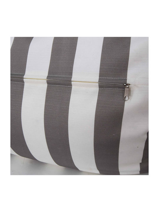 Decocraft Sitzsack Nackenrolle Wasserdicht Rüga Grau 110x50x60cm