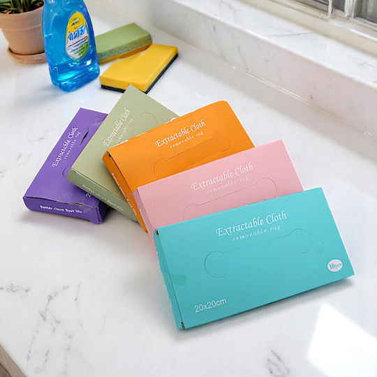 Set of Microfiber Cleaning Cloths 10 Pieces 20x20cm 1kat39