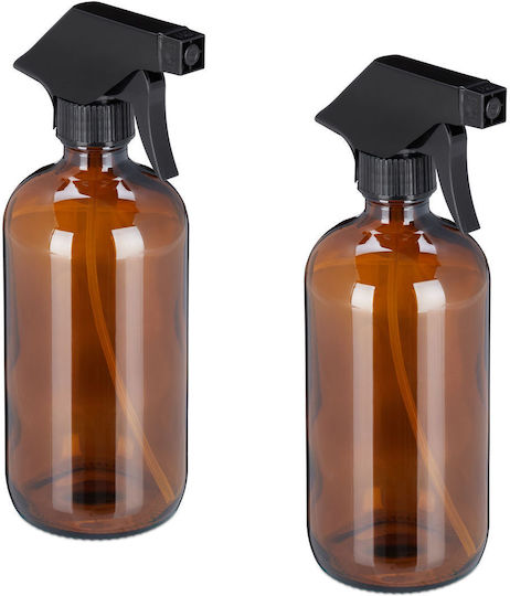 Set 2 Spray Bottles 500ml Relaxdays