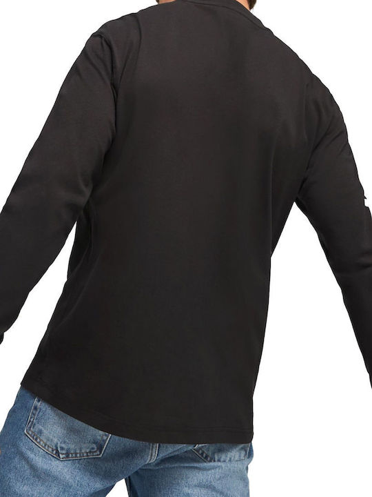 PUMA DOWNTOWN T-shirt Μαύρο