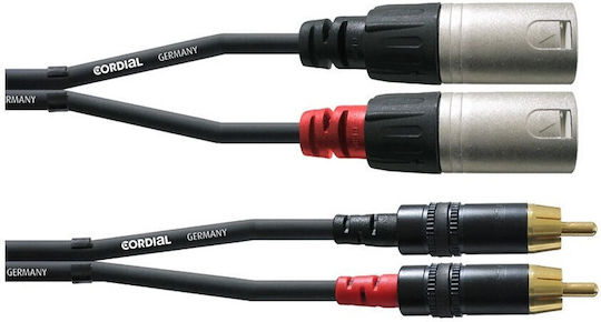 Cordial Cfu 3 Mc Xlr-rca Cable