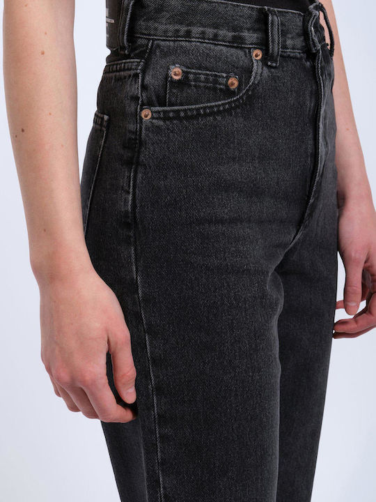 Echo Γυναικείο Jean Παντελόνι Retro Black