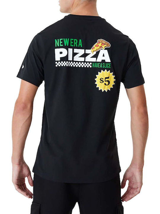 New Era Pizza Tricou Negru