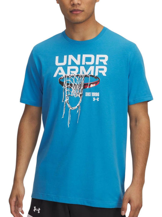 Hoops Athletic T-shirt Blue