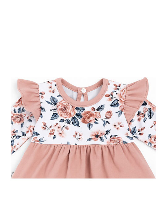 Jukki Girls Dress Roses Ii Pink