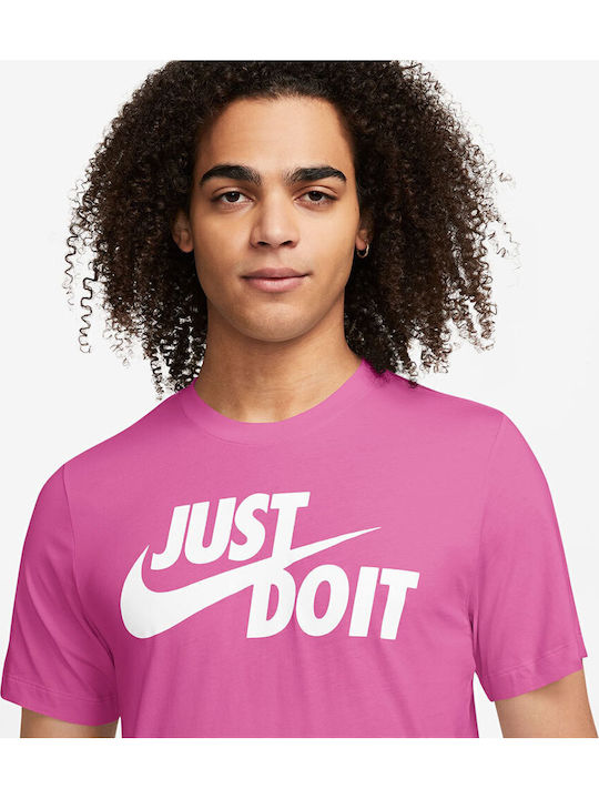 Just Do It Αθλητικό T-shirt Φούξια
