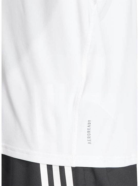 Adizero Aeroready Спортна тениска Бял