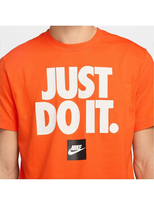 Just Do It T-Shirt Orange
