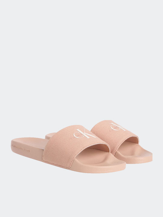 Women's Slides Brown