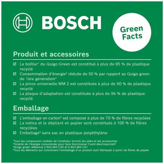 Bosch Autonivelant Liniar Nivelă Laser Fascicul Verde cu Domeniu de Lucru 12m