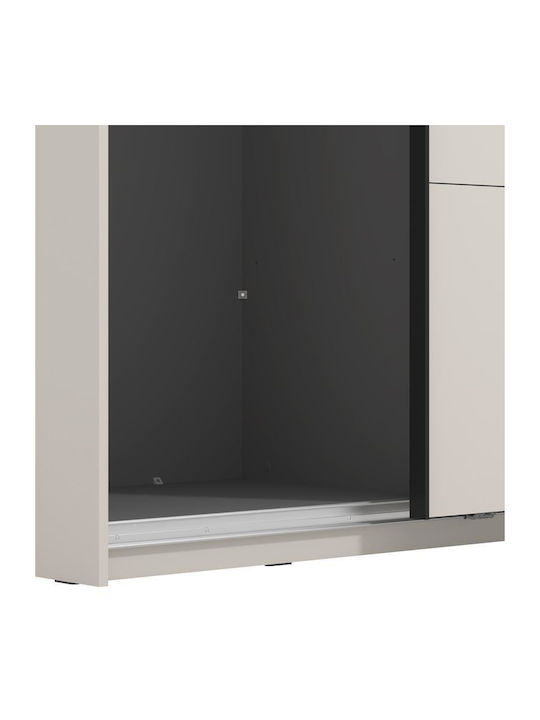 Double Door Wardrobe Gard 150 Cashmere 146x61x217cm
