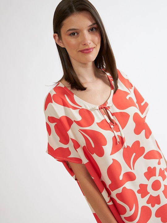 Harmony Damenbademode Kleid Orange