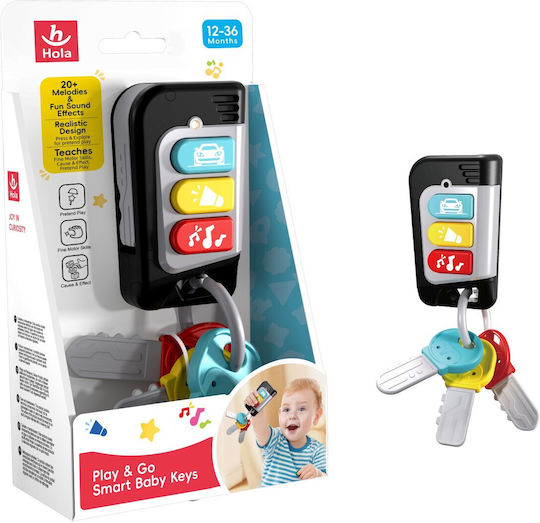 Hola Toys Keys Play with Sounds for 36++ Months