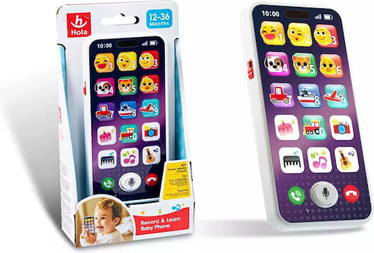 Hola Toys Toy Phone with Sounds for 36++ Months