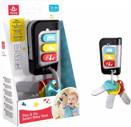 Hola Toys Keys Play with Sounds for 36++ Months