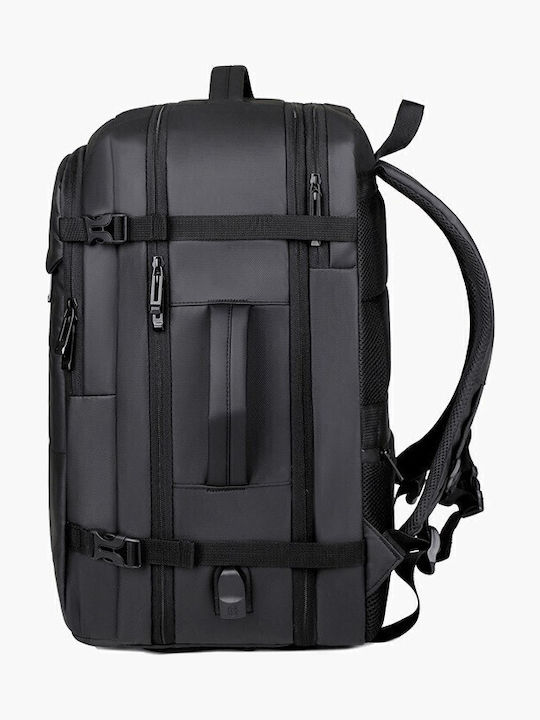R&J Backpack Waterproof 40lt Black