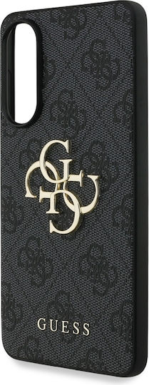 Guess Classic Задна корица Пластмаса / Изкуствена кожа / Метал / Силикон Черен (Galaxy S25 Edge)