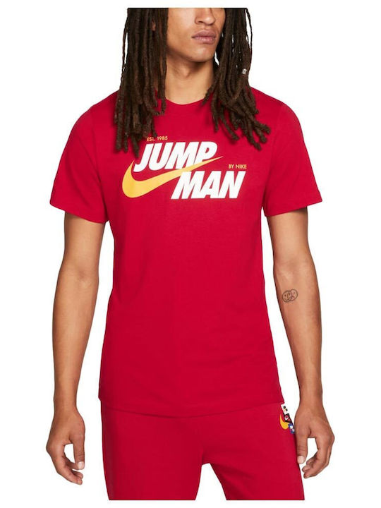 Jumpman Athletic T-shirt Gym Red