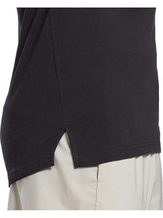 Graphic Move Sportliches T-Shirt Schwarz