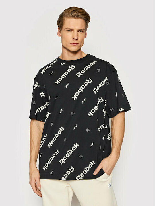 Identity T-shirt Μαύρο