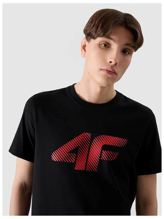 T-shirt Μαύρο