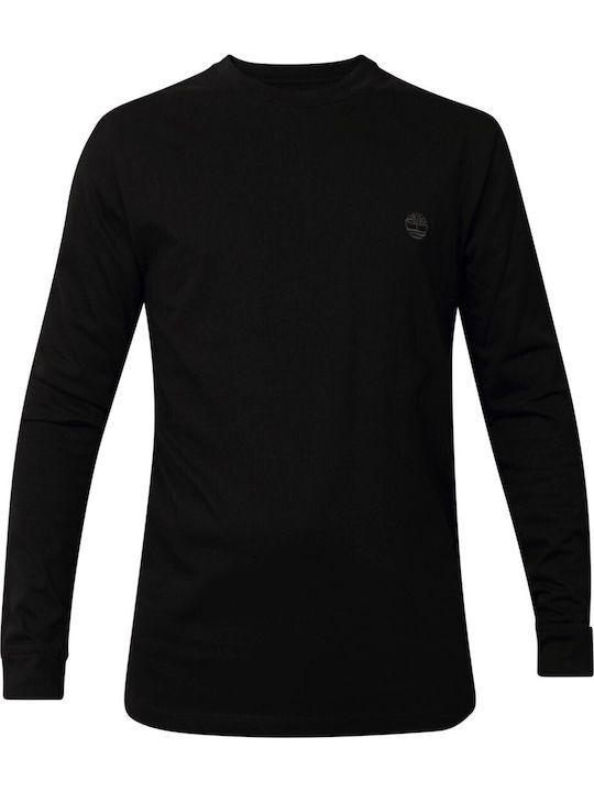 Dunstan River Long Sleeve Black Blouse
