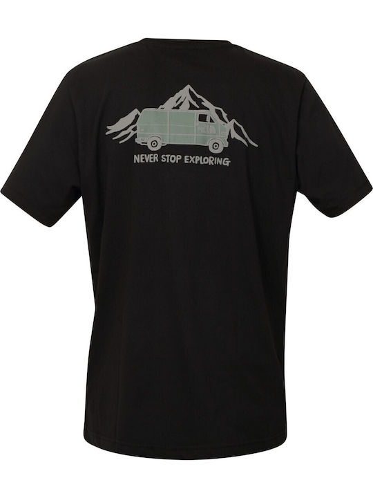 T-shirt Μαύρο