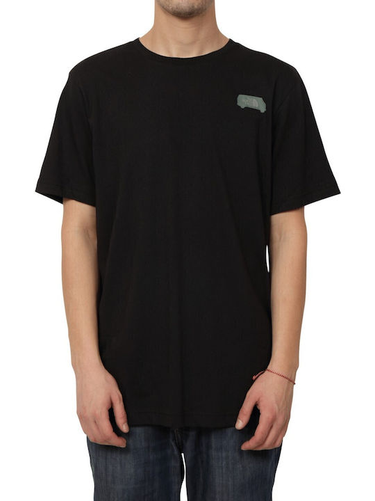 T-shirt Μαύρο