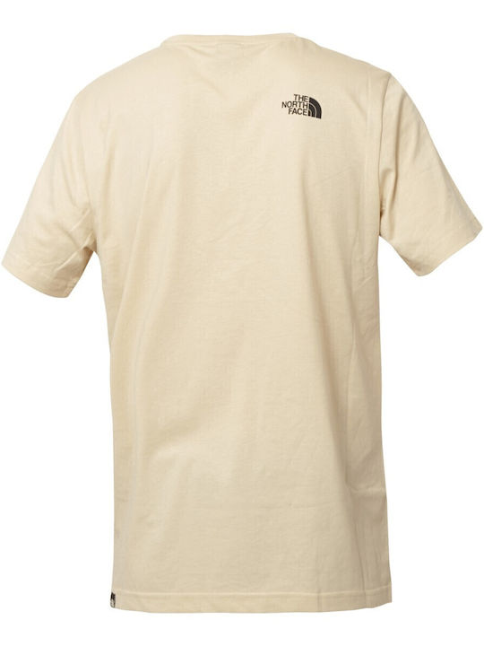 Simple Dome T-shirt Μπεζ