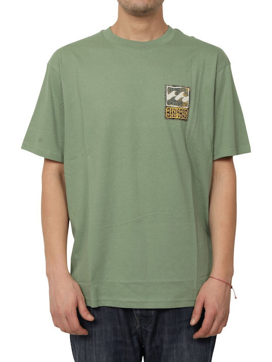 Stamp T-shirt Moss