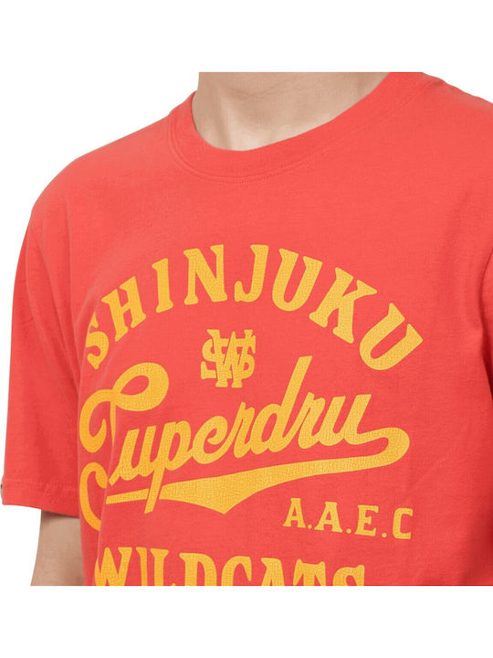 Ovin Vintage T-shirt Κοραλί