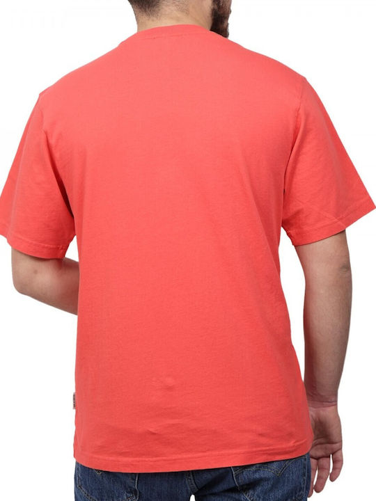 Franklin & Marshall T-shirt Κοραλί