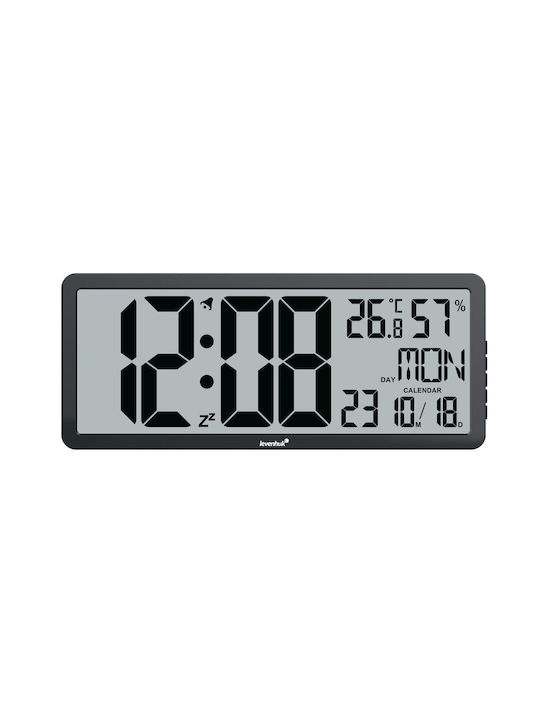 Levenhuk Ceas De Masă Digital Cu Ceas Deșteptător Negru 81391