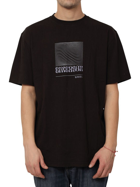 T-shirt Μαύρο