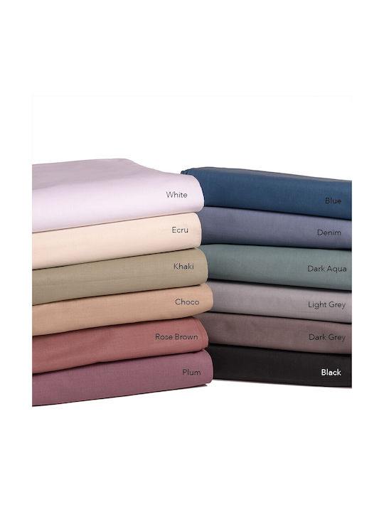 Melinen Urban Line Σετ Μαξιλαροθήκες με Φάσα Light Grey 50x70εκ.