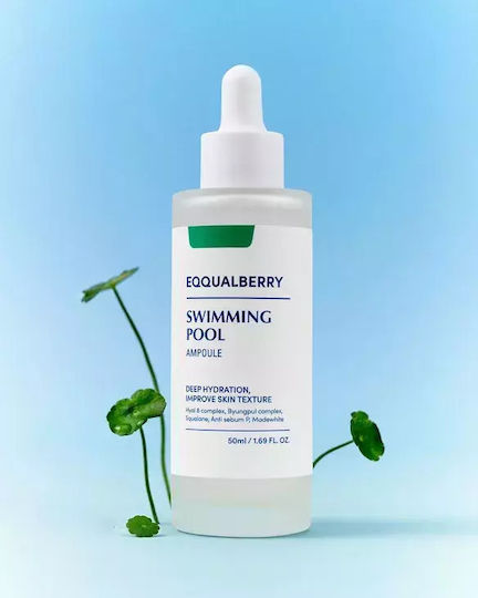 Eqqualberry Swimming Pool Anti-Aging Serum Gesicht für Strahlkraft & Aufhellung 50ml