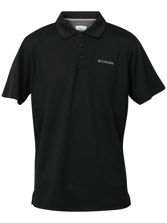 Utilizer Polo Short Sleeve Blouse Black