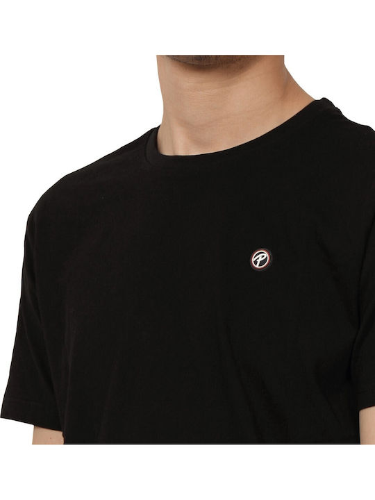 T-shirt Μαυρο