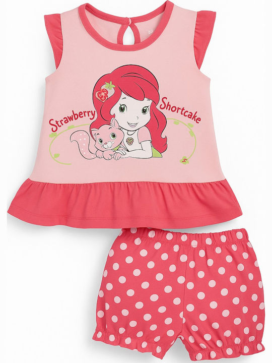Rochie Fete Fără Mâneci Set Cu Chilot Fuchsia