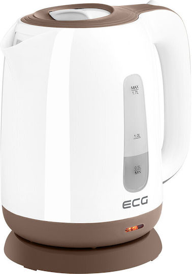 ECG Fierbător 1.7lt 2200W Alb