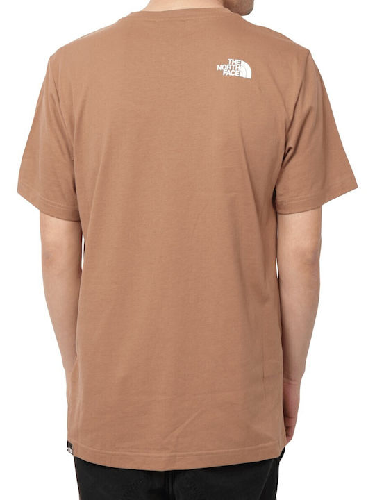 T-shirt Καφέ