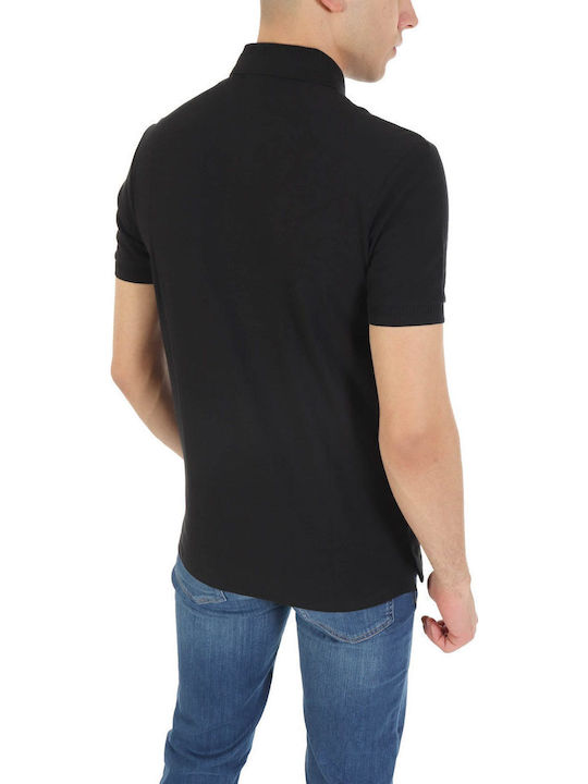 Dereso232 Polo T-Shirt Black