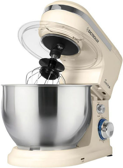 DictroLux Mixează 1000W cu Vas din Oțel Inoxidabil 5lt