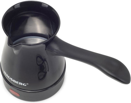 Hausberg Cafetieră electrică grecească 600W cu Capacitate 300ml Negru