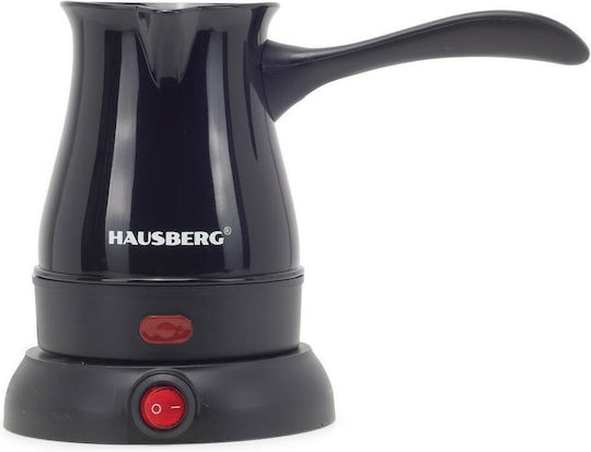 Hausberg Cafetieră electrică grecească 600W cu Capacitate 300ml Negru