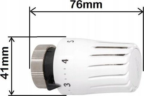 Invena Manual Thermostatic Radiator Valve for Radiator Body 1pcs