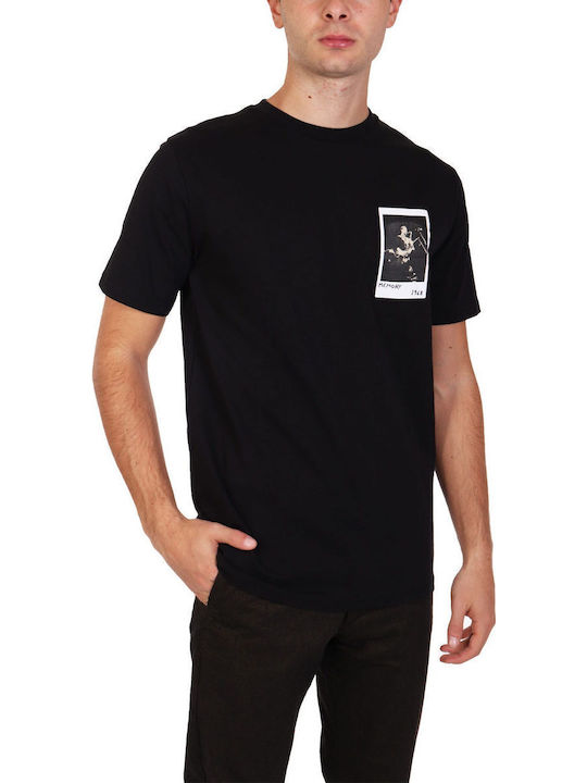 T-shirt Μαύρο