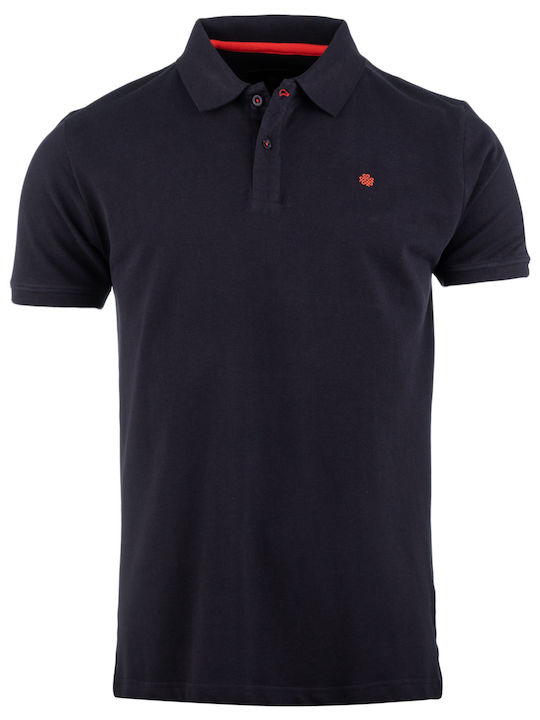 Polo Short Sleeve Blouse Navy Blue